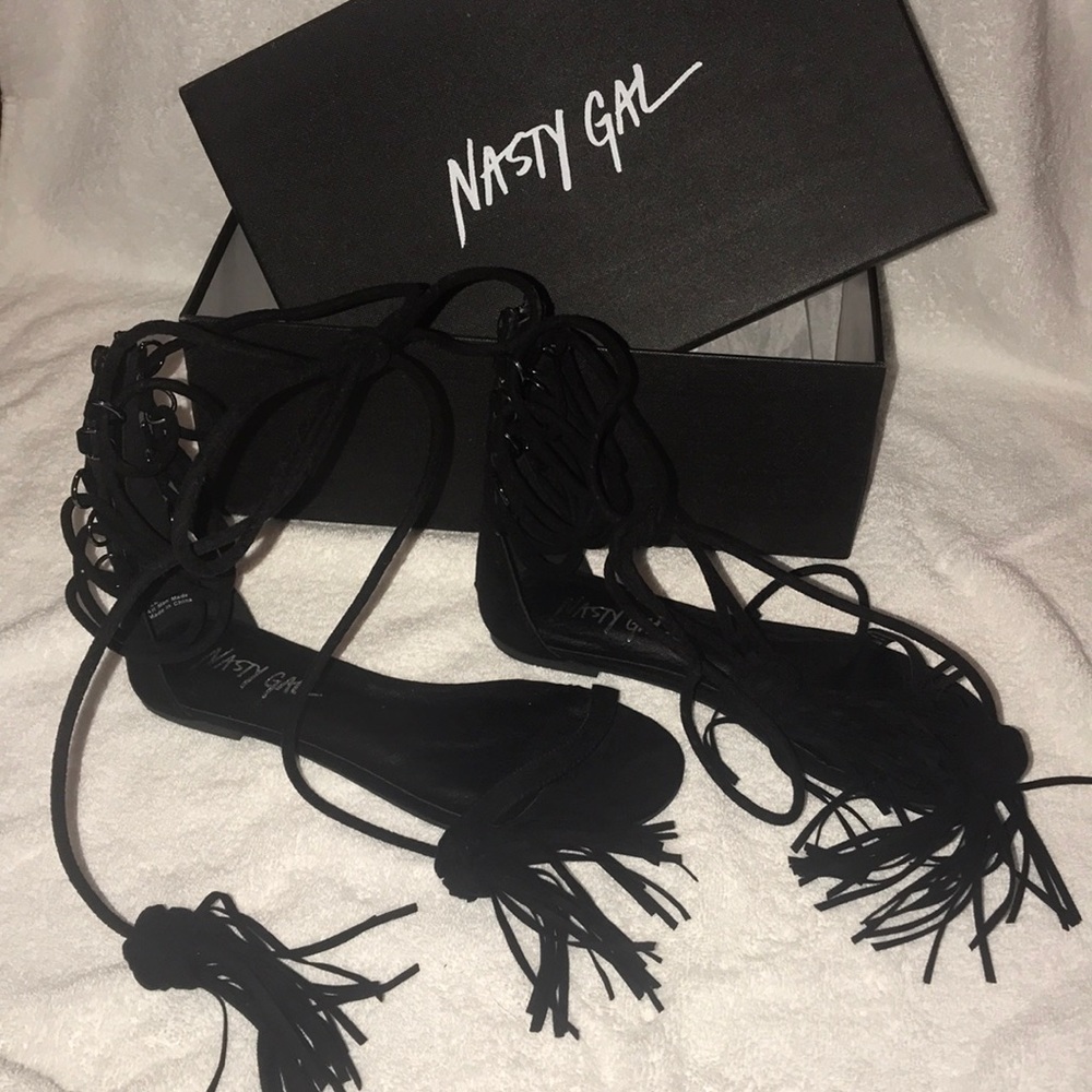 Lace Up Sandals